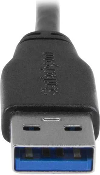 Kabelis USB StarTech USB-A - micro-B 1 m Juodas (USB3AU1MLS)