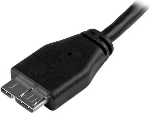 Kabelis USB StarTech USB-A - micro-B 2 m Juodas (USB3AUB2MS)