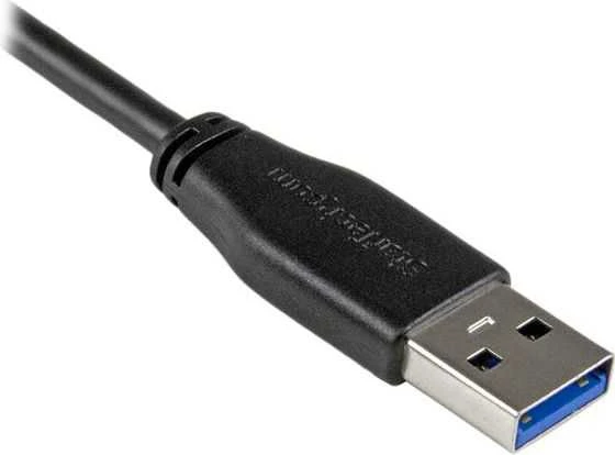 Kabelis USB StarTech USB-A - micro-B 2 m Juodas (USB3AU2MRS)