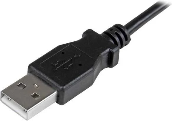 Kabelis USB StarTech USB-A - microUSB 1 m Juodas (USBAUB1MRA)