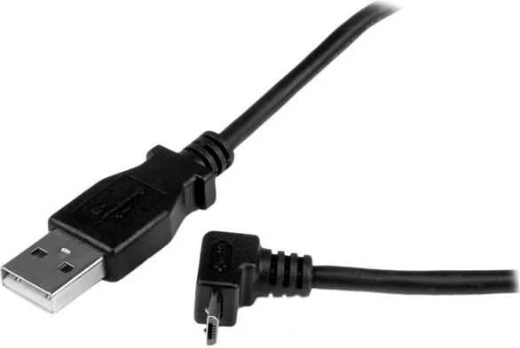 Kabelis USB StarTech USB-A - microUSB 2 m Juodas (USBAUB2MU)