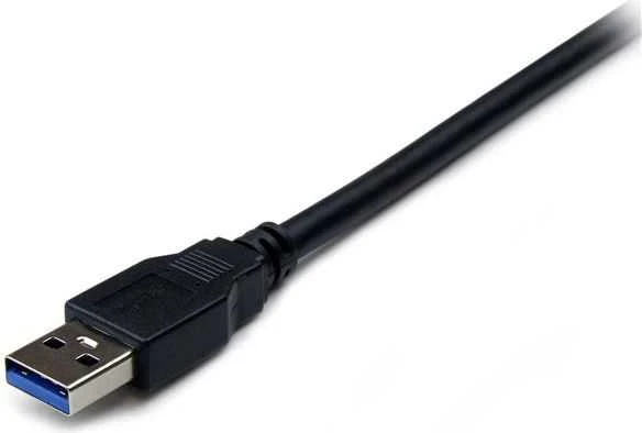 Kabelis USB StarTech USB-A - USB-A 1 m Juodas (USB3SEXT1MBK)