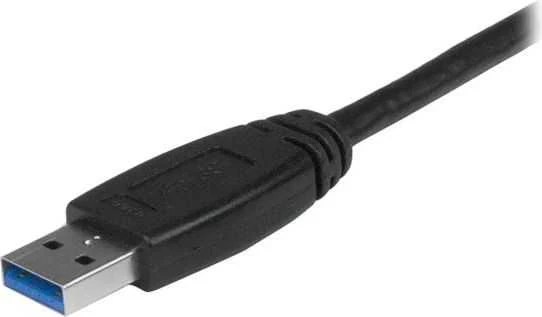 Kabelis USB StarTech USB-A - USB-A 2 m Juodas (USB3LINK)