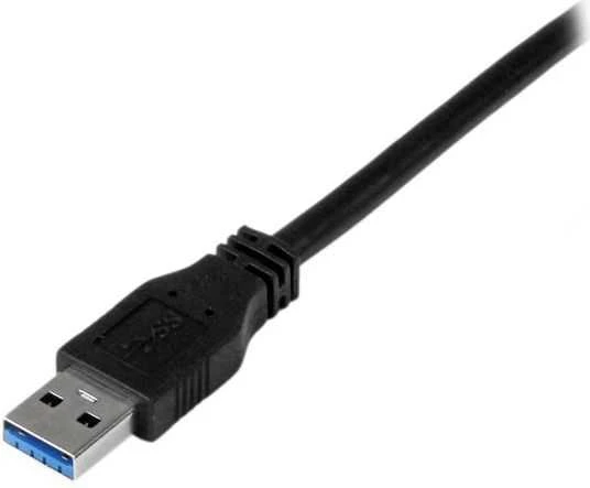 Kabelis USB StarTech USB-A - USB-B 2 m Juodas (USB3CAB2M)