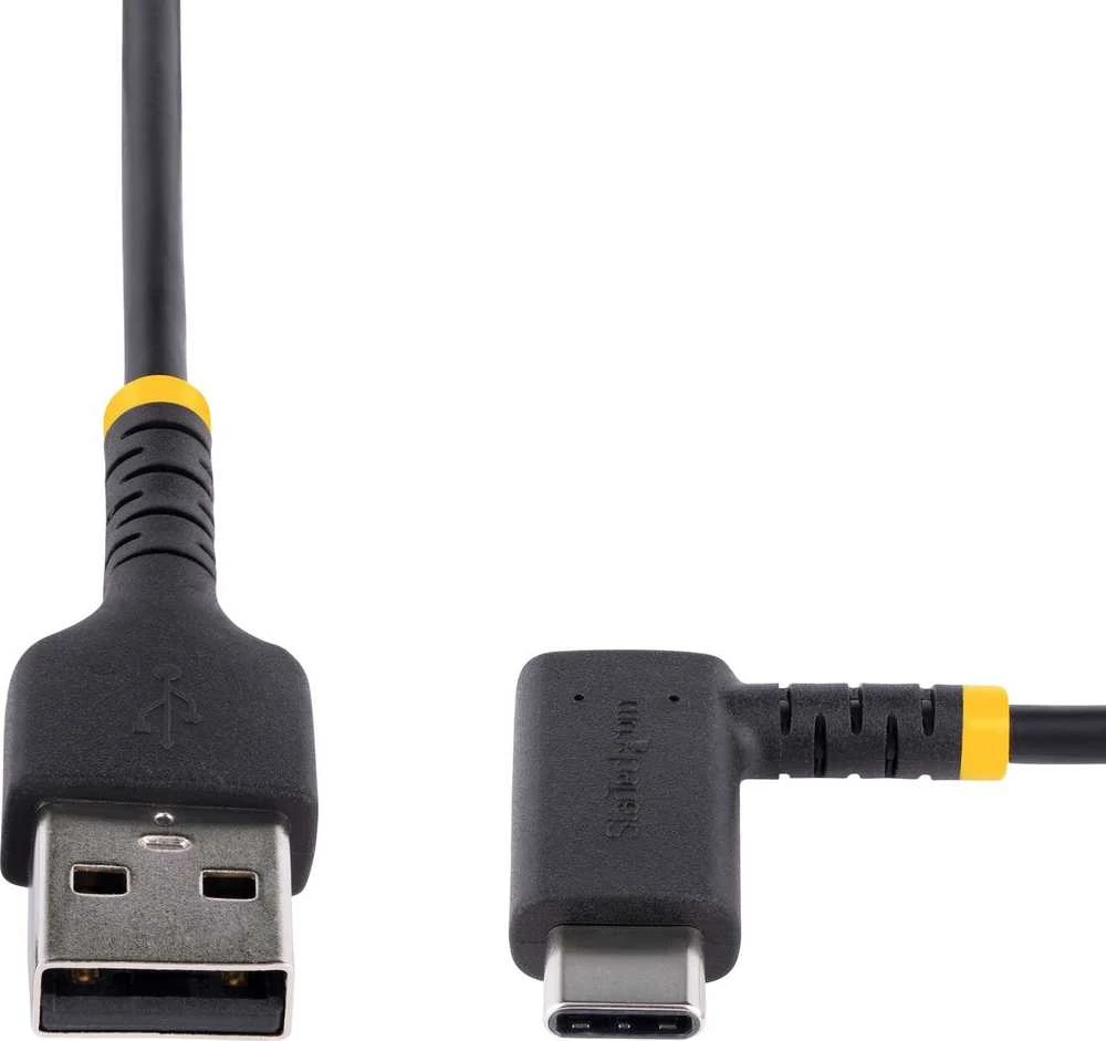 Kabelis USB StarTech USB-A - USB-C 0,15 m Juodas (R2ACR-15C-USB-CABLE)