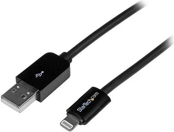 Kabelis USB StarTech USB-A - Lightning 3 m Juodas (USBLT3MB)