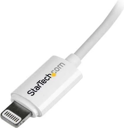 Kabelis USB StarTech USB-A - Lightning 3 m Baltas (USBLT3MW)