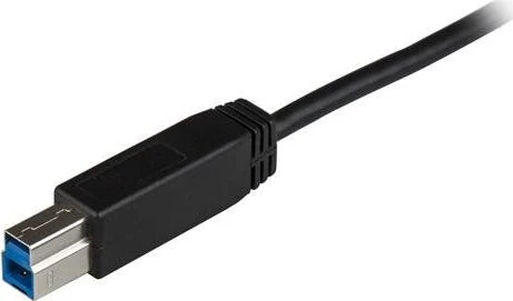 Kabelis USB StarTech USB-B - USB-C 1 m Juodas (USB31CB1M)
