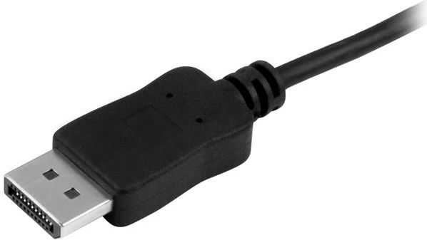 USB kabelis StarTech USB-C - DisplayPort 1 m Juodas (CDP2DPMM1MB)