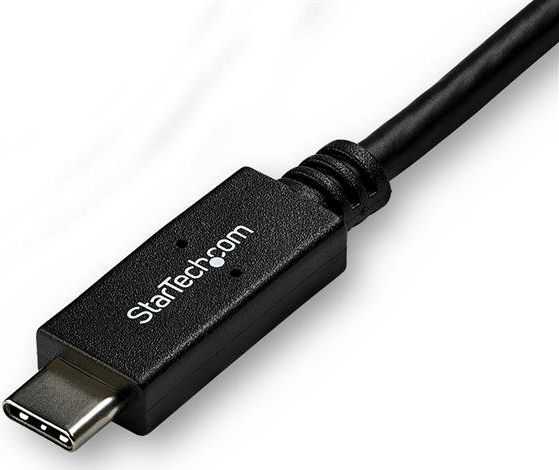 Kabelis USB StarTech USB-C - DVI-D 3 m Juodas (CDP2DVI3MBNL)