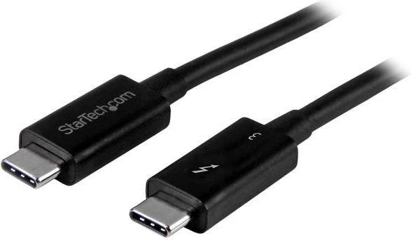 Kabelis USB StarTech USB-C - USB-C 0,5 m Juodas (USB2CC50CM)