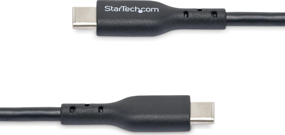USB kabelis StarTech USB-C - USB-C 2 m juodas (USB2CC2MNC)