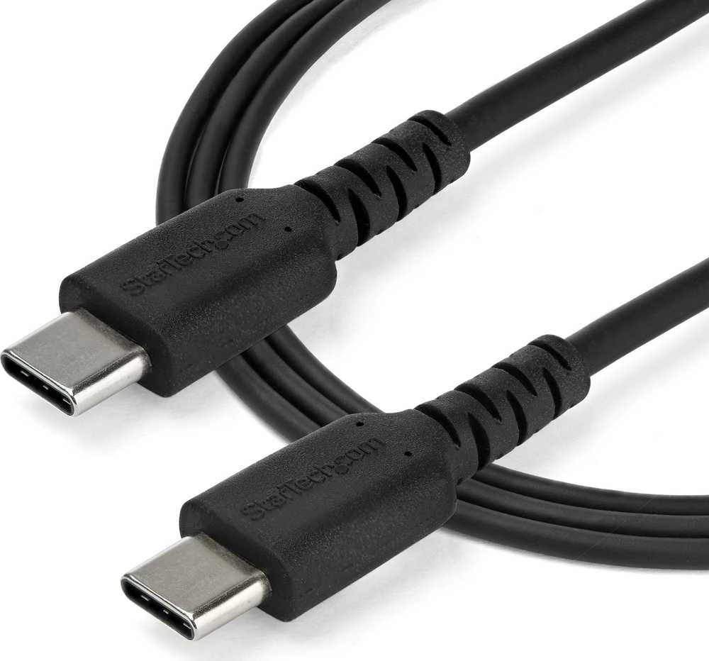 Kabelis USB StarTech USB-C - USB-C 2 m Juodas (RUSB2CC2MB)