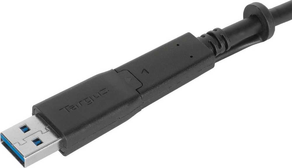 Kabelis USB Targus USB-C - USB-C 1 m Juodas (ACC1133GLX)