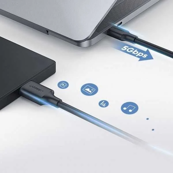 Kabelis UGREEN Micro USB 3.0 - USB-C, 1m