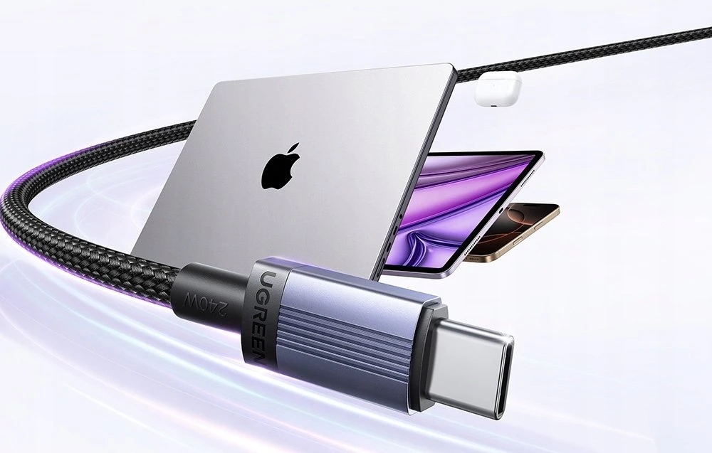 Kabelis USB C - USB C 0.5m 100W L528 UGREEN