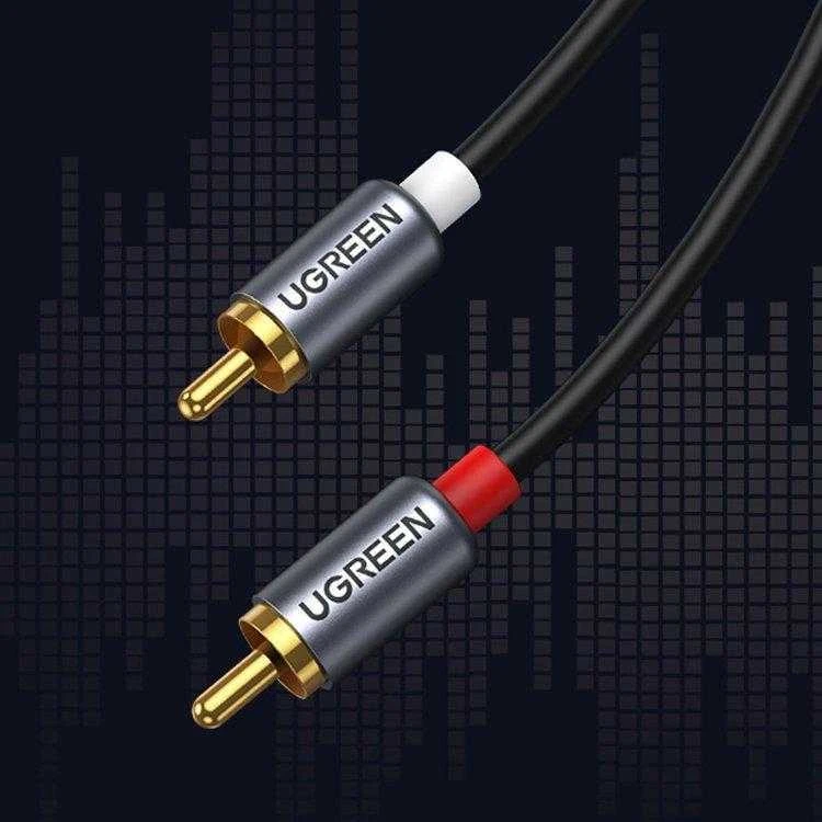 Ugreen audio kabelis USB Type C (male) - 2RCA (male) 1.5m pilkos spalvos (20193 CM451)