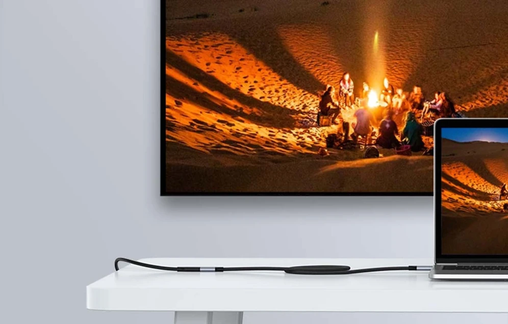 Kabelio nikeliavimas UGREEN US372 USB Type C 3.1 Gen2 nuo vyriškos iki moteriškos 0.5 m (juodas)