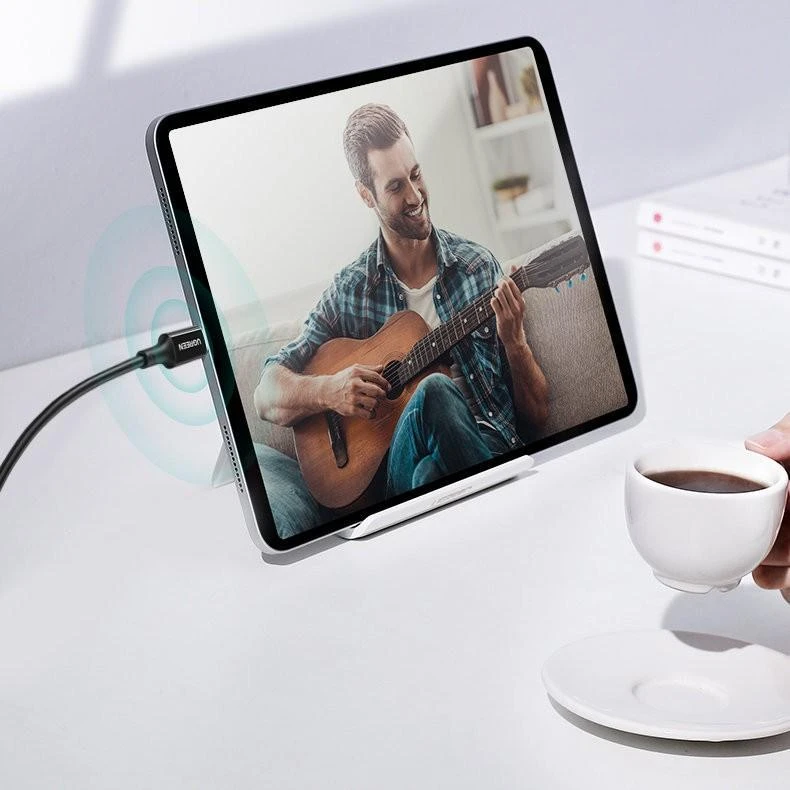 Laidas USB-C kištukas į USB-C kištukas 2.0 UGREEN US300, 2m (baltas)