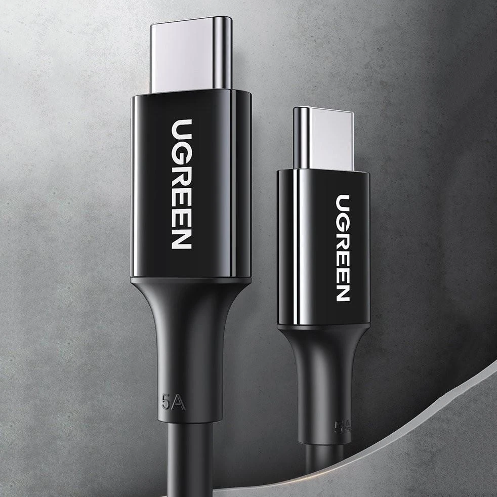 Laidas USB-C kištukas į USB-C kištukas 2.0 UGREEN US300, 2m (baltas)