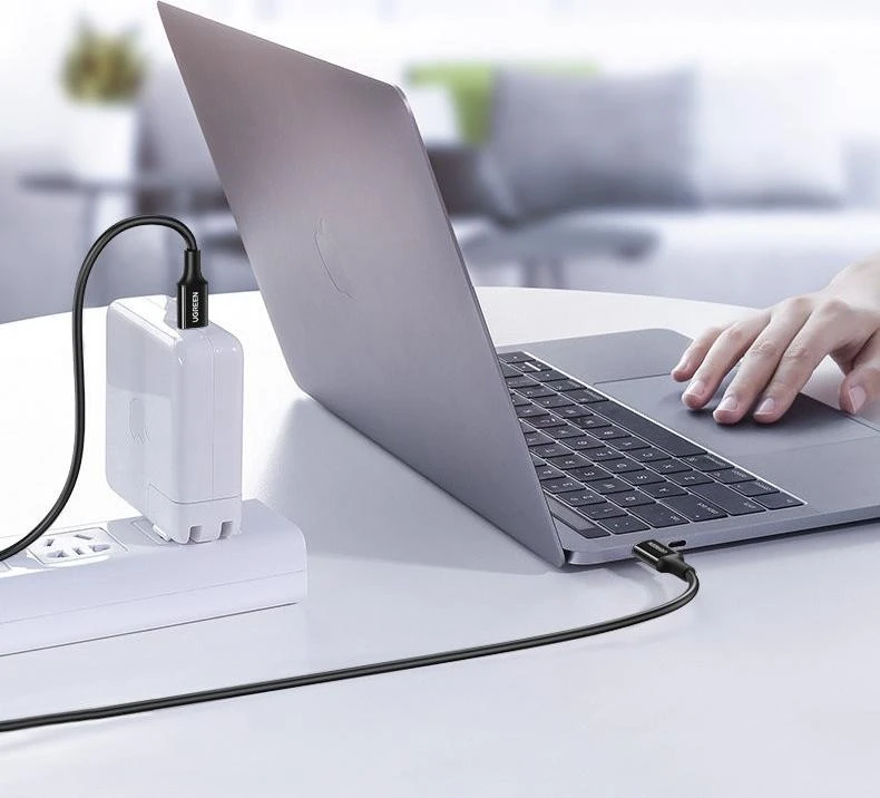 Laidas USB-C kištukas į USB-C kištukas 2.0 UGREEN US300, 2m (baltas)