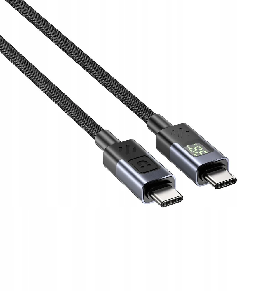Unitek USB-C PD 60W 480Mbps kabelis su ekranu 1m su pinta pyne