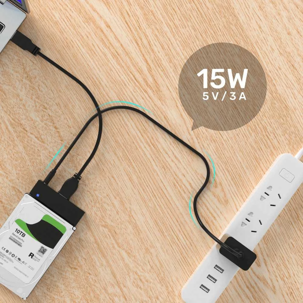 Unitek USB maitinimo laidas - DC 3,5/1,35 mm kištukas