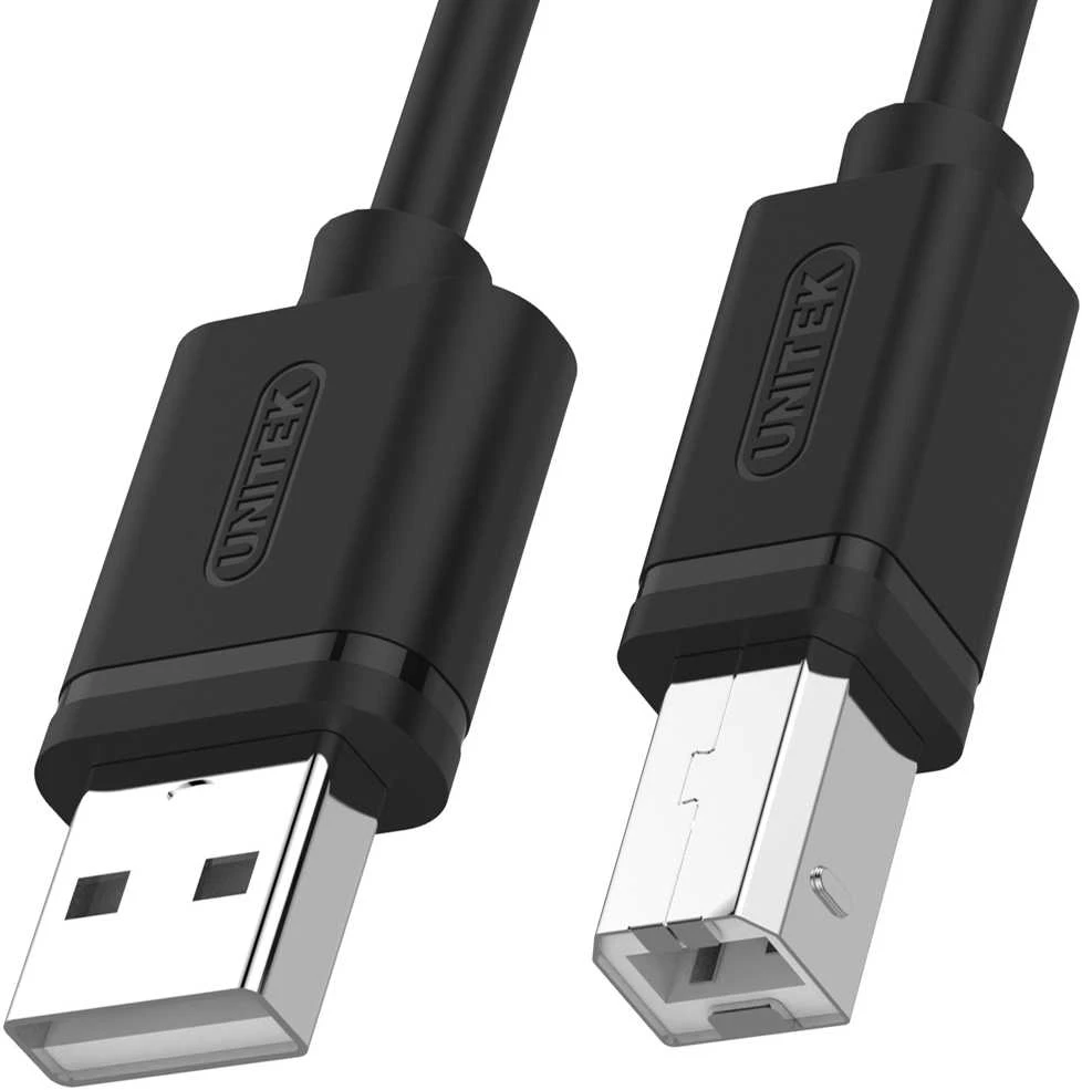 UNITEK Y-C421GBK Unitek USB 2.0 kabelis AM-BM, 5m Y-C421GBK