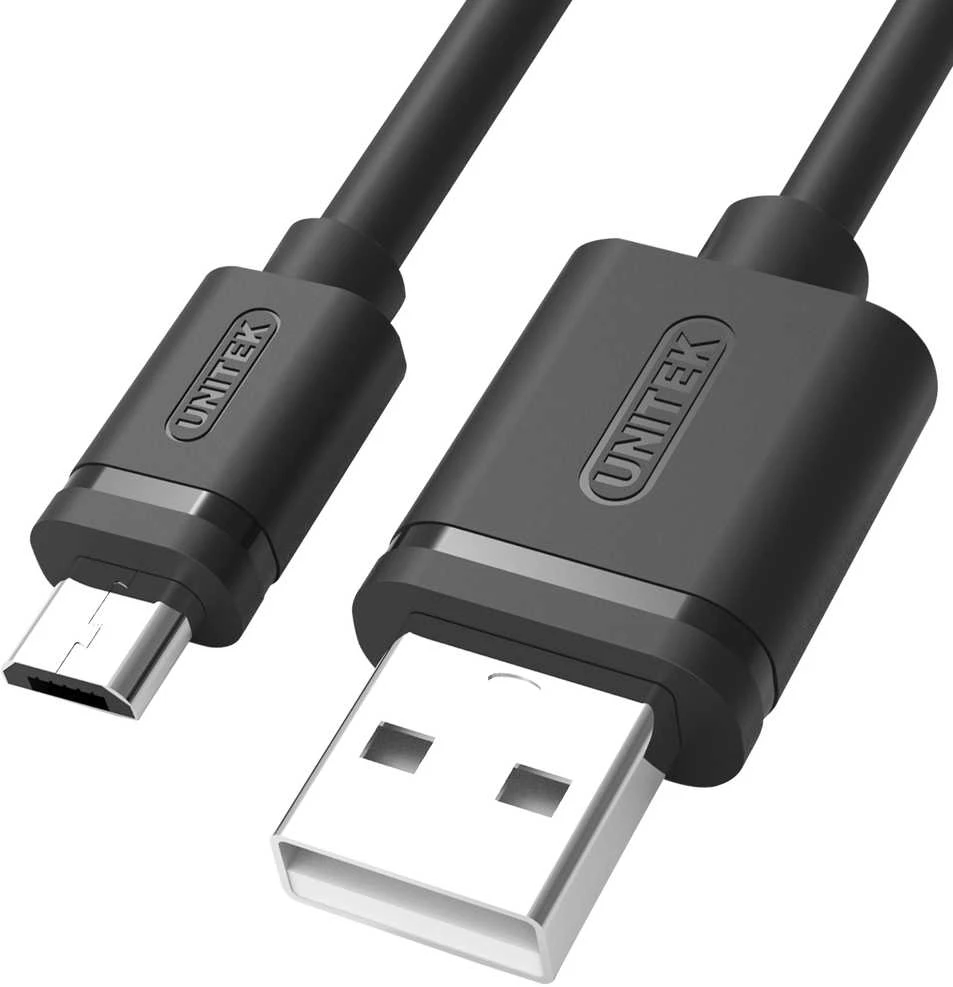 UNITEK Y-C454GBK Unitek USB kabelis USB 2.0 mikro USB M/M, 0,5 m Y-C454GBK