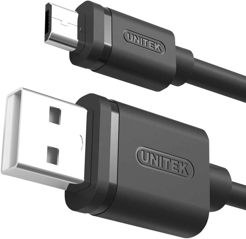 UNITEK Y-C455GBK Unitek USB laidas USB 2.0 mikro USB M/M, 2,0m Y-C455GBK