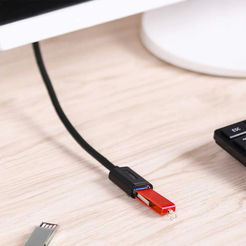 UNITEK Y-C458GBK Unitek USB plėtinio keitiklis USB3.0 AM-AF, 1,5m Y-C458GBK