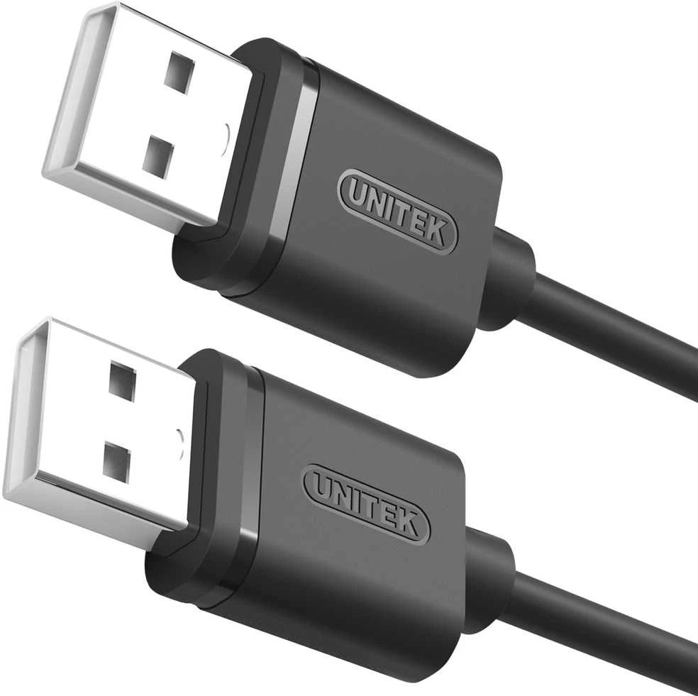 UNITEK Y-C442GBK Unitek USB laidas USB2.0 AM-AM, 1,5m Y-C442GBK