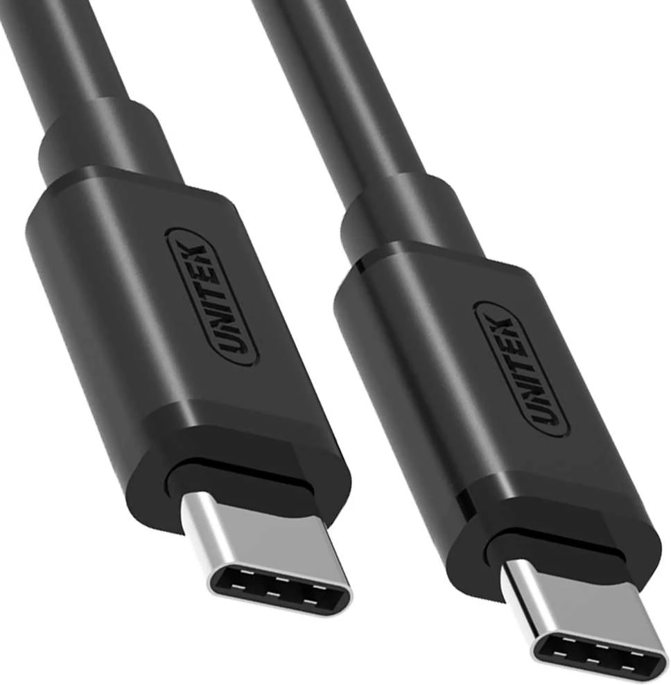 UNITEK Y-C477BK Unitek C tipo USB kabelis į C tipo USB, Y-C477BK
