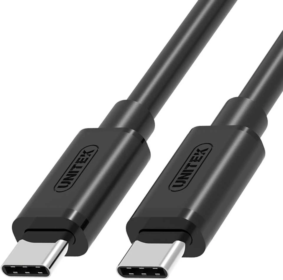 UNITEK Y-C477BK Unitek C tipo USB kabelis į C tipo USB, Y-C477BK