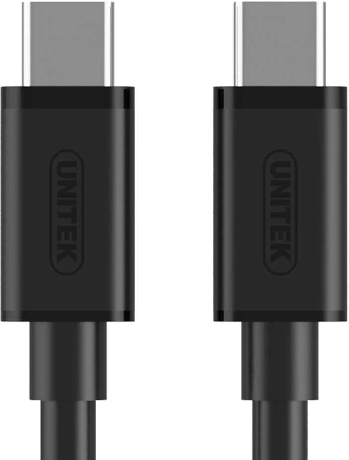 UNITEK Y-C477BK Unitek C tipo USB kabelis į C tipo USB, Y-C477BK