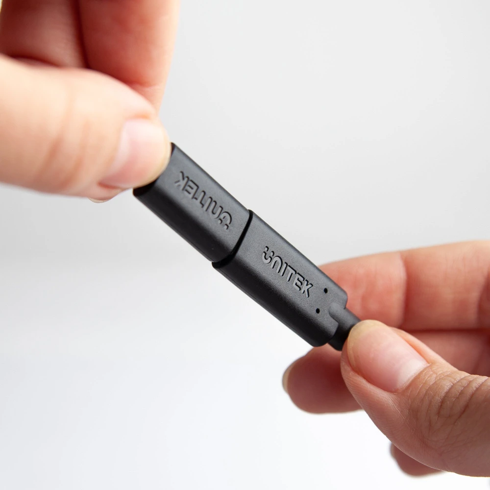 UNITEK C14086BK-1,5 m pratęsimo kabelis USB-C 4K 60HZ PD 20V/5A 1,5m