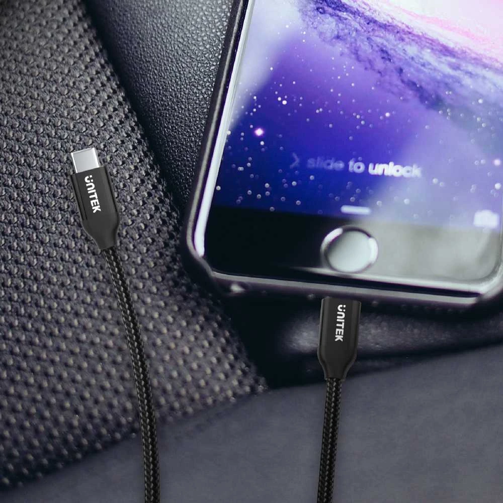 UNITEK C14059BK USB cable 2 m USB C Juodas