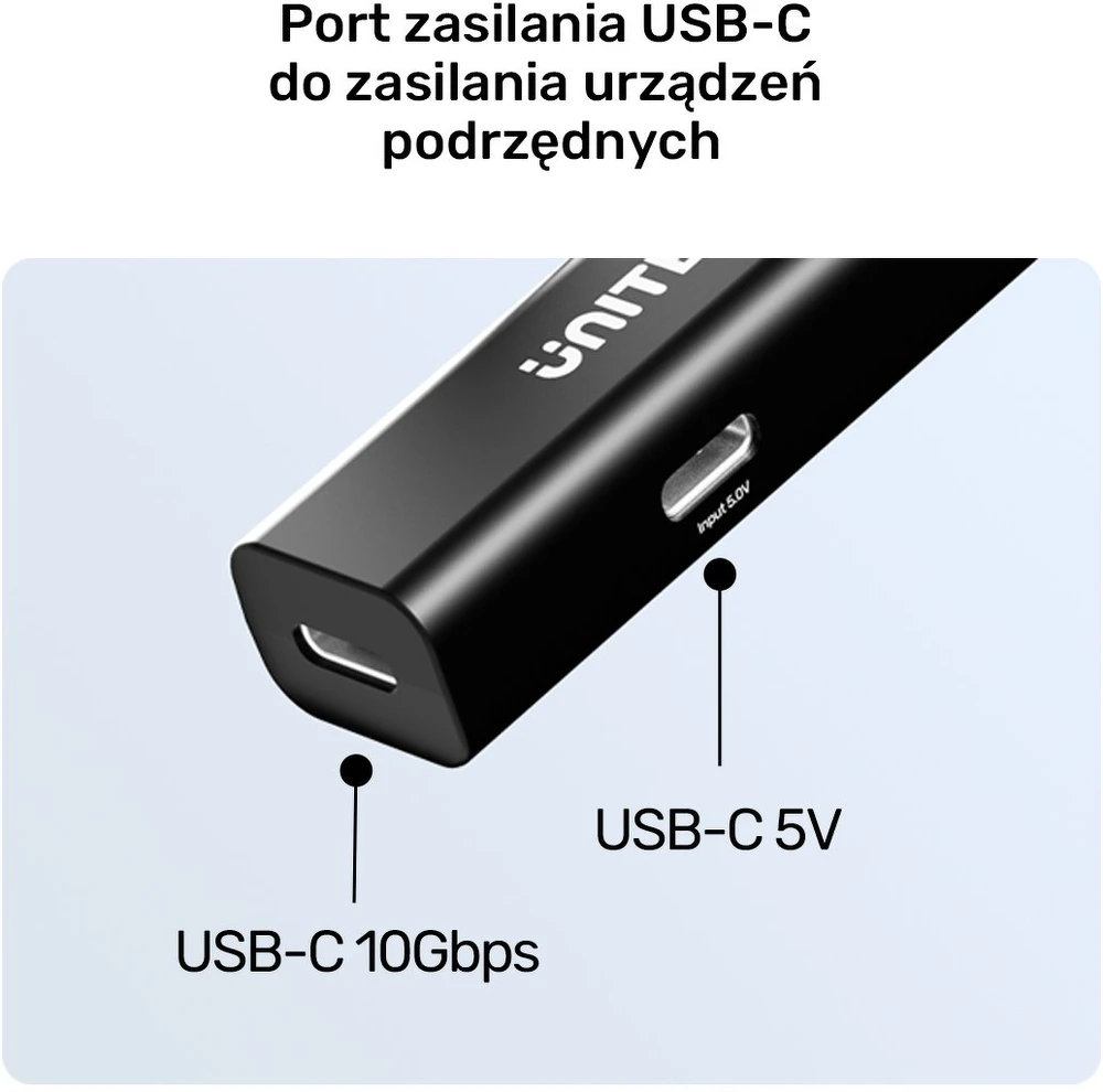 Laidas - UNITEK U1335ABK01 USB-C - 2x USB-C, 5 m