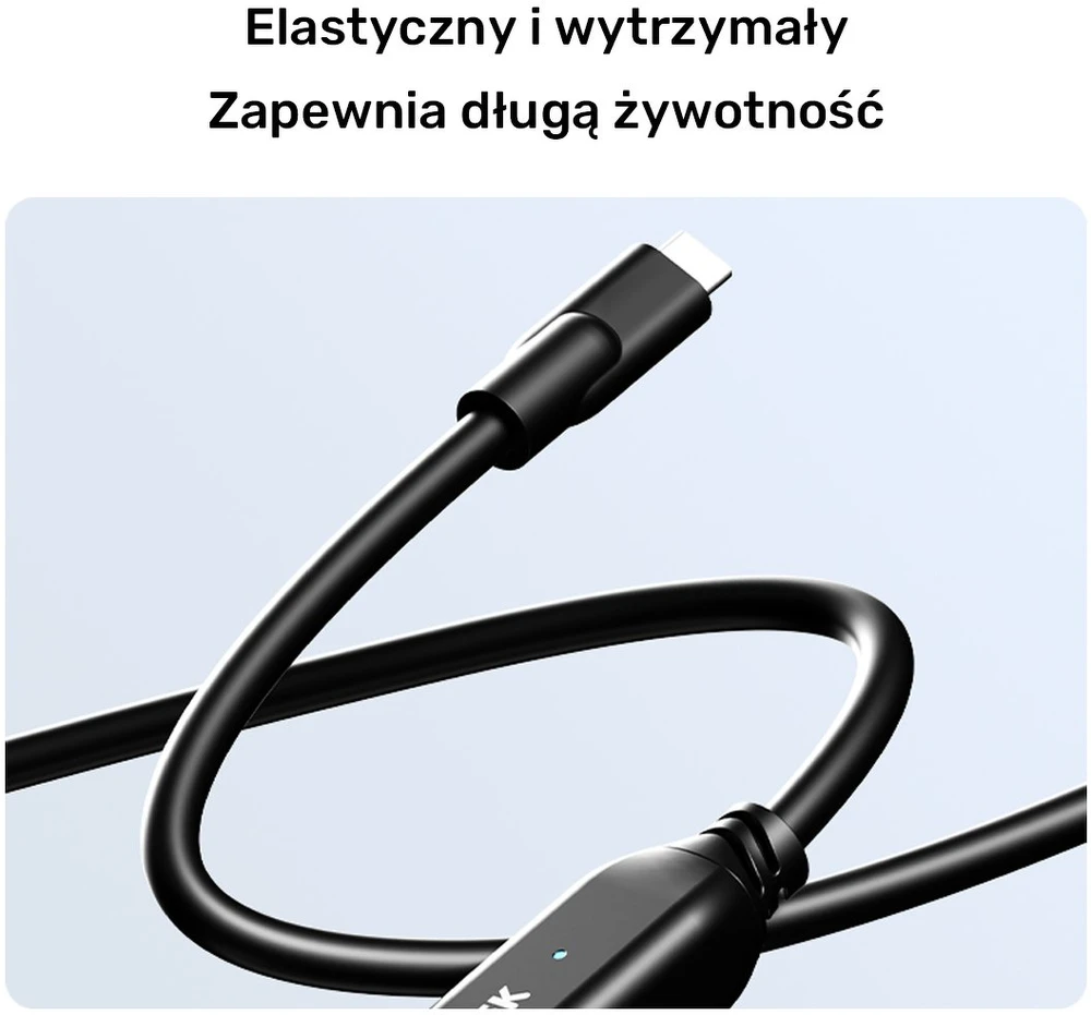 Laidas - UNITEK U1335ABK01 USB-C - 2x USB-C, 5 m