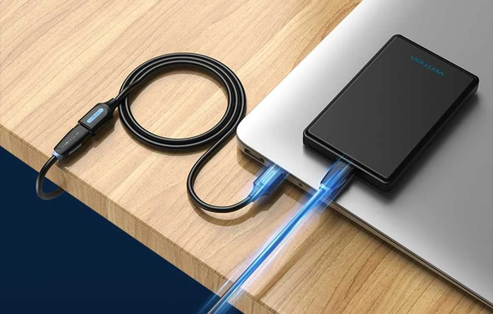 Vention Prailginimo kabelis USB 3.0 A MF USB A ventiliacija CBHBD 0.5m