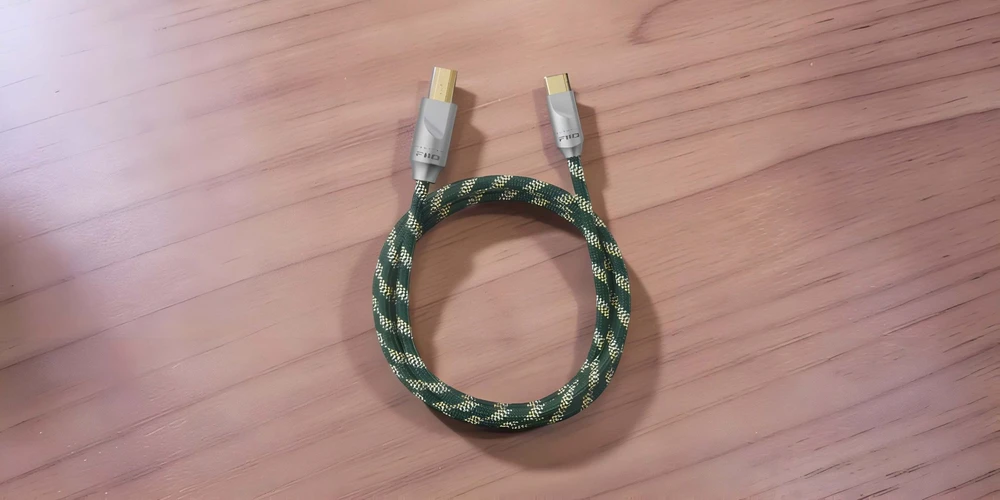 USB laidas FiiO USB-C - USB-B 1,5 m (Link TC4 L)