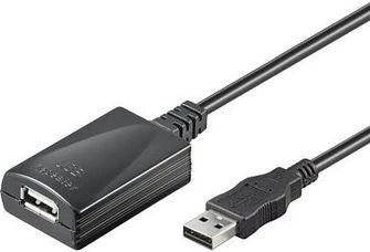 Goobay Goobay USB-A – USB-A USB laidas 5 m juodas (68876)