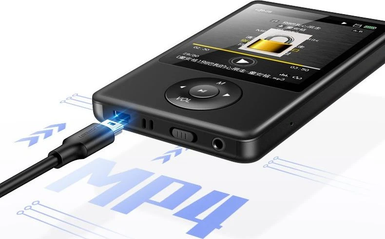 UGREEN Kabelis USB į mini USB 1m - Juodas