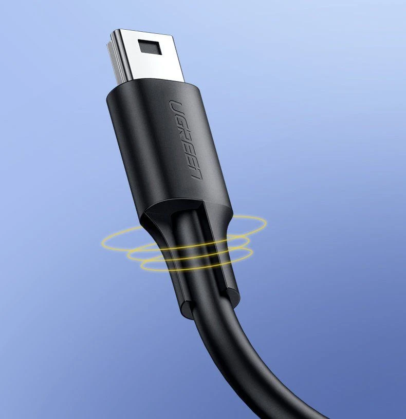 UGREEN Kabelis USB į mini USB 1m - Juodas