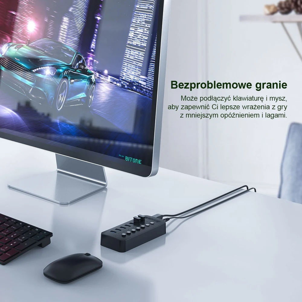 Orico 16x USB-A 3.2 Gen1 USB šakotuvas (CT2U3-16AB-EU-BK-BP)