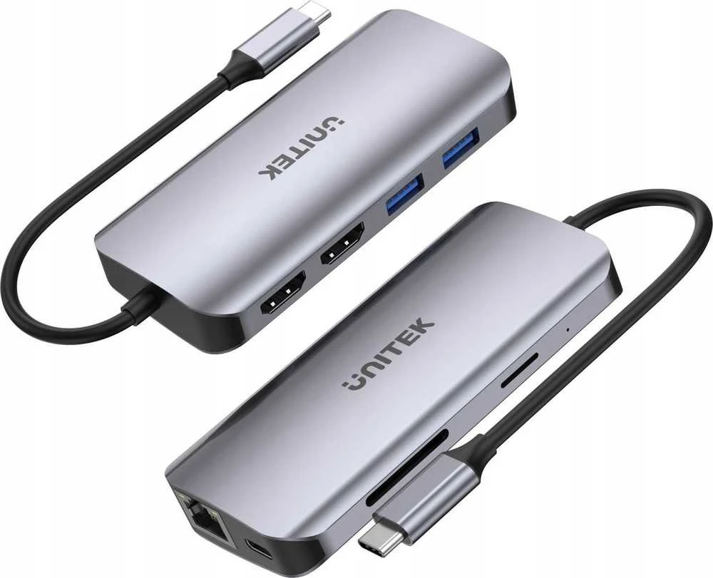 Unitek USB-C adapteris - dviejų dalių komplektas