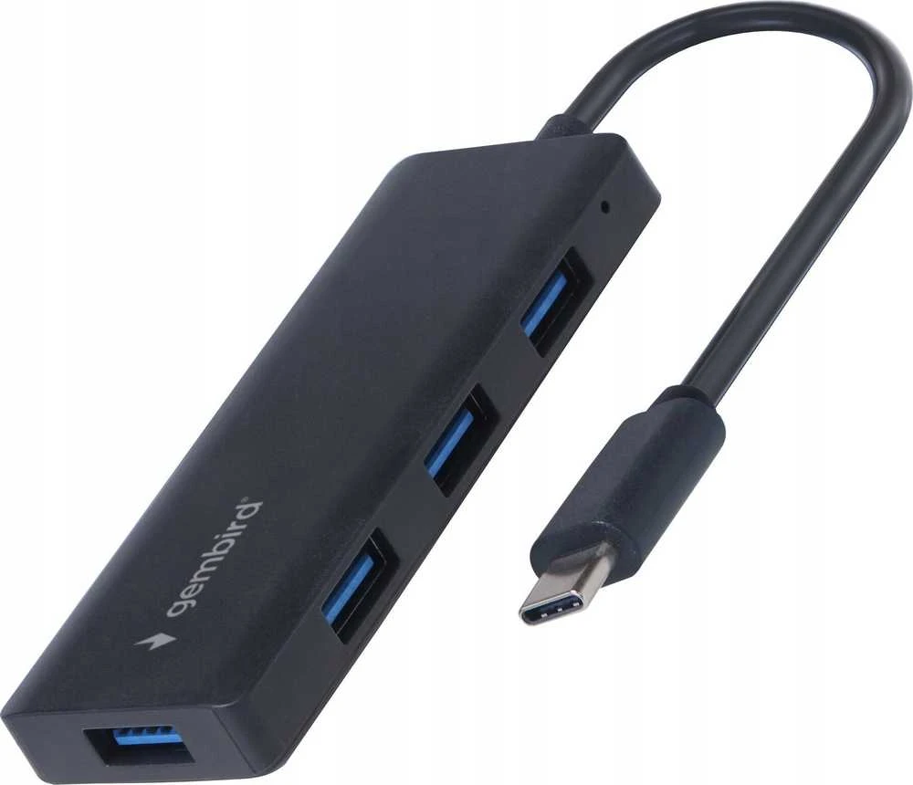 Gembird USB-C šakotuvas su keturiais prievadais