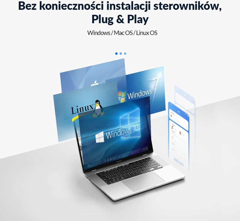 USB šakotuvas Orico PAPW4A-U3-015-BK-BP 4x USB-A 3.0 (PAPW4A-U3-015-BK-BP)