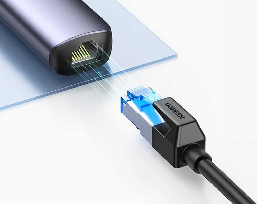 Hub / šakotuvas 100W PD USB-C - 2x USB + HDMI 4K 30 Hz + RJ45 1Gbps UGREEN Revodok CM418 pilkos spalvos