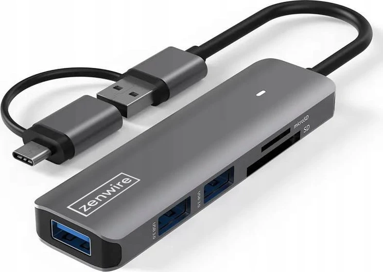 Šakotuvas Stotelė / replikatorius Zenwire USB-C 7 viename (BS-HC502)